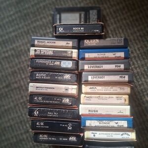 Vintage 8-Track Tape Collection